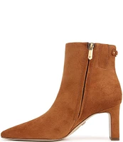 Sam Edelman Saige Suede Point Toe Dress Booties