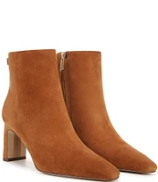 Sam Edelman Saige Suede Point Toe Dress Booties