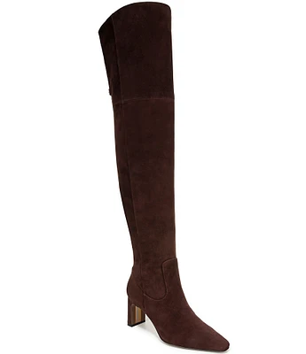 Sam Edelman Shea Suede Over the Knee Dress Boots