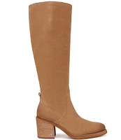 Sam Edelman Soyer Suede Block Heel Tall Boots