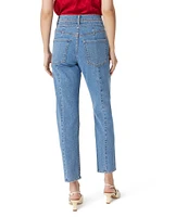 Sam Edelman Stovepipe High Rise Tapered Leg Jean