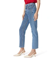 Sam Edelman Stovepipe High Rise Tapered Leg Jean