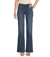 Sam Edelman Stretch High Rise Flare Leg Jeans