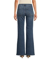 Sam Edelman Stretch High Rise Flare Leg Jeans