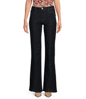 Sam Edelman Stretch High Rise Flare Leg Jeans