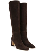 Sam Edelman Sylvia Suede Tall Dress Boots