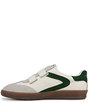 Sam Edelman Talia Gum Sole Leather and Suede Dual Strap Street Sneakers