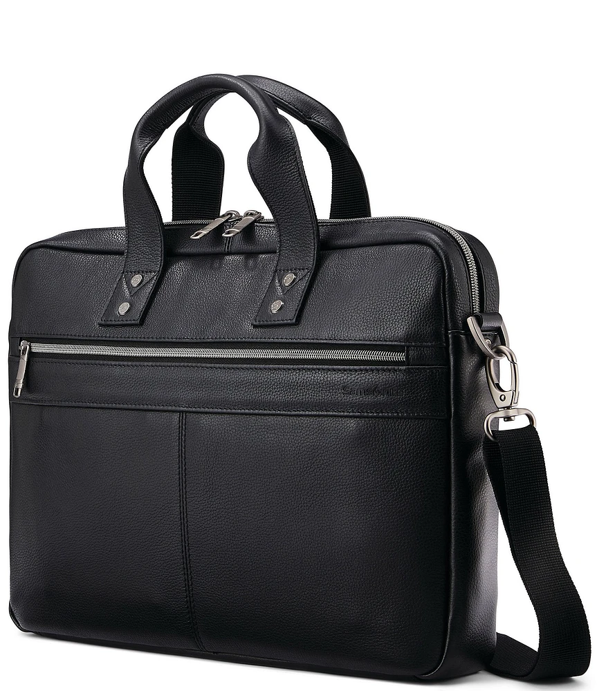 Samsonite Classic Leather Slim Briefcase