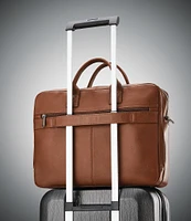 Samsonite Classic Leather Toploader Brief Case