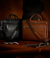 Samsonite Classic Leather Toploader Brief Case