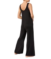 Sanctuary Brushed Sweater Jersey Sleeveless Jumpsuit