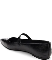 Sanctuary Clamour Leather Pointed Toe Mary Jane Flats