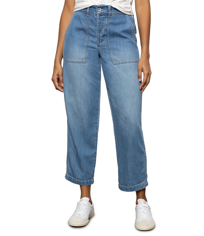 Sanctuary Cruiser Chino Subtle Barrel Leg Pants