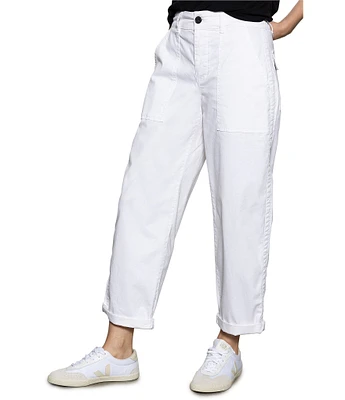 Sanctuary Cruiser Semi High Rise Chino Barrel Pants
