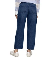 Sanctuary District Column Standard Rise Straight Leg Ankle Jeans