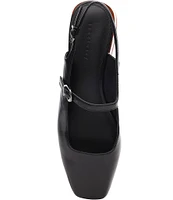 Sanctuary Everly Leather Slingback Mary Janes