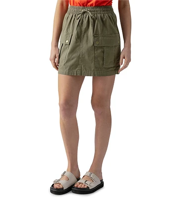 Sanctuary High Rise Cargo Pull-On Skirt