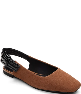 Sanctuary Kitchy Suede Slingback Flats