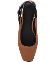 Sanctuary Kitchy Suede Slingback Flats