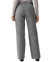 Sanctuary Marine Extended Standard Waist Patch Pocket Wide Leg Pant