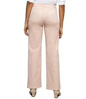 Sanctuary Marine Standard Waist Patch Pocket Wide Leg Pants