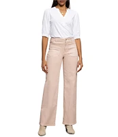 Sanctuary Marine Standard Waist Patch Pocket Wide Leg Pants