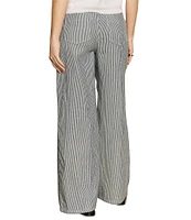 Sanctuary Marine Stripe High Rise Wide Leg Pants