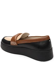 Sanctuary Peacemaker Leather Platform Loafers