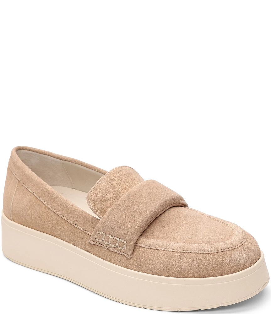 Sanctuary Peacemaker Suede Platform Loafers