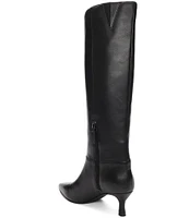 Sanctuary Phoenix Leather Kitten Heel Tall Boots