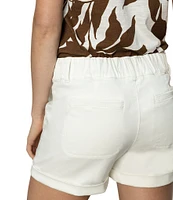 Sanctuary Renegade High Rise Rolled Hem Shorts