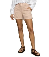 Sanctuary Renegade High Rise Rolled Hem Shorts