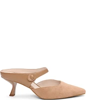 Sanctuary Spark Suede Nappa Leather Dress Mules