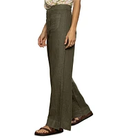 Sanctuary The Linen Marine Wide Leg Pants