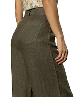 Sanctuary The Linen Marine Wide Leg Pants
