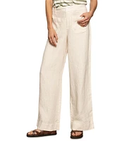 Sanctuary The Linen Marine Wide Leg Pants