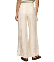 Sanctuary The Linen Marine Wide Leg Pants