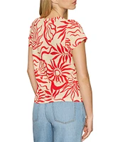 Sanctuary The Perfect Tee Sunny Crew Neck Short Sleeve Top