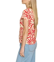 Sanctuary The Perfect Tee Sunny Crew Neck Short Sleeve Top