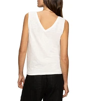 Sanctuary V-Neck Sleeveless Tie Front Tank