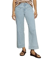 Sanctuary Voyage High Rise Cropped Wide Leg Denim Jeans
