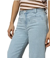 Sanctuary Voyage High Rise Cropped Wide Leg Denim Jeans