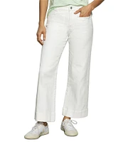 Sanctuary Voyage High Rise Cropped Wide Leg Pants