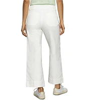 Sanctuary Voyage High Rise Cropped Wide Leg Pants