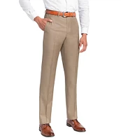 Santorelli Loro Piana® Modern Fit Flat Front Dress Pants