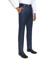 Santorelli Loro Piana® Modern Fit Flat Front Dress Pants