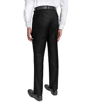 Santorelli Loro Piana® Modern Fit Flat Front Dress Pants