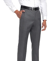 Santorelli Loro Piana® Modern Fit Flat Front Dress Pants