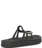 Sanuk Sunshine Gem Platform Thong Sandals