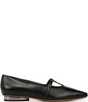 Sarto by Franco Sarto Carmela Leather T-Strap Flats